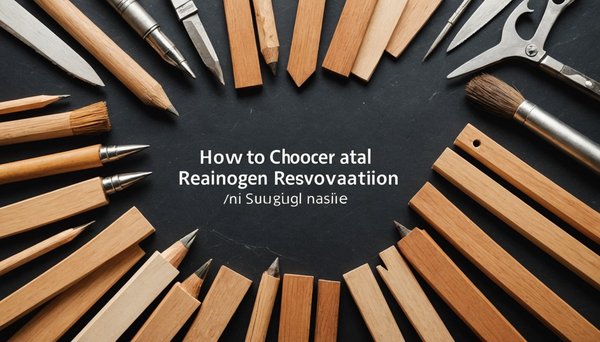 Comment choisir les matériaux pour une rénovation facile et durable