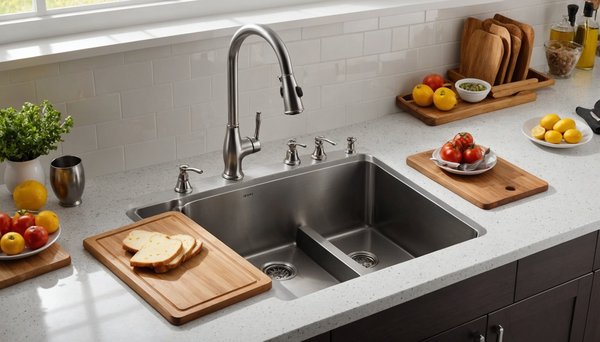 Comment réussir l'installation d'un évier de cuisine étape par étape
